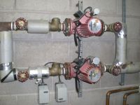Central heating pumps